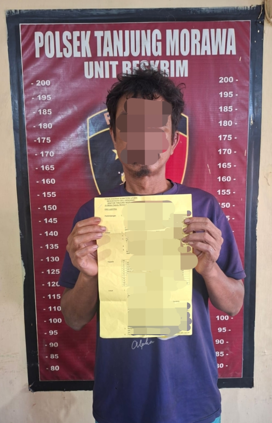 Polresta Deli Serdang Amankan Pelaku Penipuan dan Penggelapan Sepeda Motor