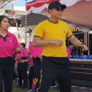 Polres Bitung Gelar Olahraga Bersama Sambut Hari Bhayangkara ke-80, Perkuat Soliditas dan Pengabdian kepada Masyarakat