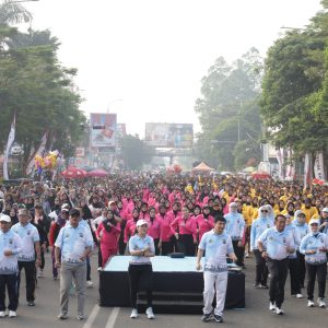 Semarak Hari Bhayangkara ke-80, Polda Banten Perkuat Sinergi Lewat Olahraga Bersama