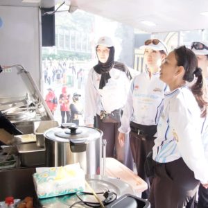 Aksi Chef Hideki Masak Nasi Goreng Jadi Daya Tarik Pembukaan Pekan Olahraga Polri 2026