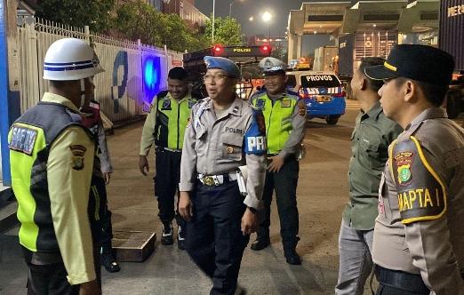 Patroli KRYD Jaga Jakarta On The Spot, Polres Pelabuhan Tanjung Priok, Antisipasi Gangguan Kamtibmas