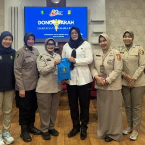 Polwan Polda Metro Jaya Donor Darah, Wujud Kepedulian di Hari Bhayangkara ke-80