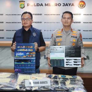 Polda Metro Jaya Ungkap Sindikat Judi Online 1XBET, Empat Tersangka Diamankan