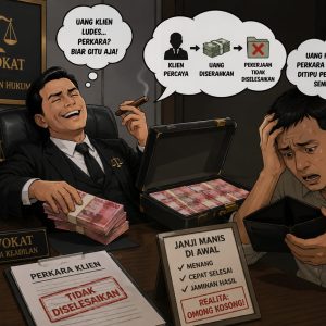 Oknum Advokat di Medan Coreng Profesi Mulia, Cari Untung Dua Kaki, Peras Klien dan Lawan!
