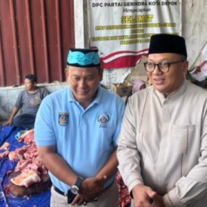 Kegiatan Foto : Semangat Keikhlasan dan Kebersamaan, DPC Gerindra Depok Tebar Manfaat di Iduladha 1447 H.