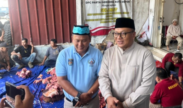 Kegiatan Foto : Semangat Keikhlasan dan Kebersamaan, DPC Gerindra Depok Tebar Manfaat di Iduladha 1447 H.