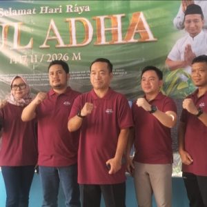 Kegiatan Foto : BPN Kota Depok Tebar Kepedulian, 3 Sapi dan 14 Kambing Dikurbankan untuk Masyarakat