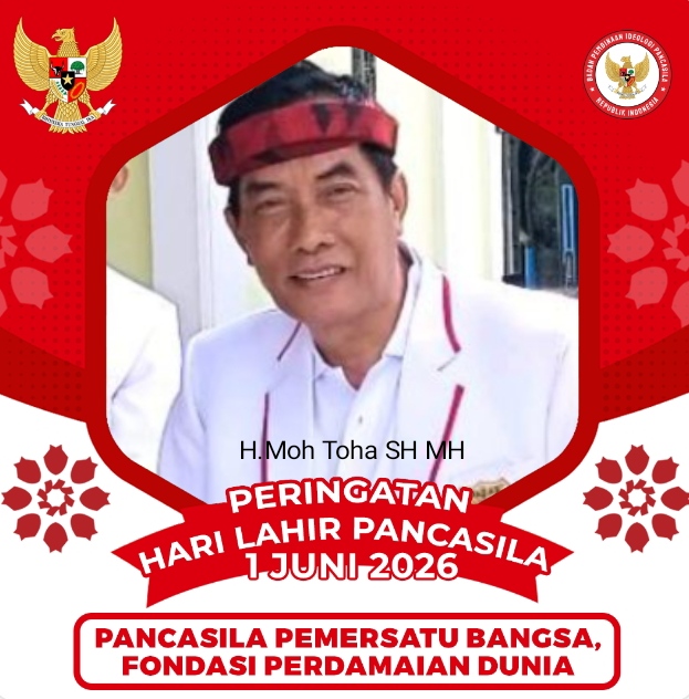 Ketum MADAS Mengucapkan Selamat Hari Lahir Pancasila 2026, Pancasila Pemersatu Bangsa  Fondasi Perdamaian Dunia