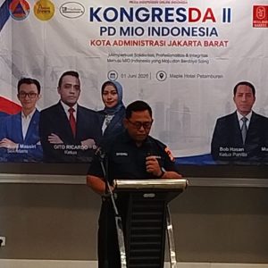 Wisnu Wirawan Buka Kongresda II PD MIO Indonesia Jakarta Barat, Tekankan Pentingnya Integritas Media