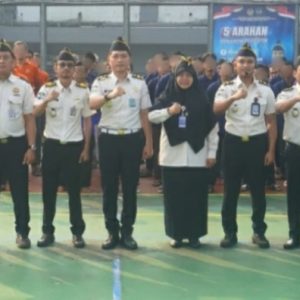 Kegoatan Foto : Peringati Hari Lahir Pancasila, Rutan Kelas 1 Depok Tegaskan: Pelayanan Harus Profesional dan Menghargai Kemanusiaan
