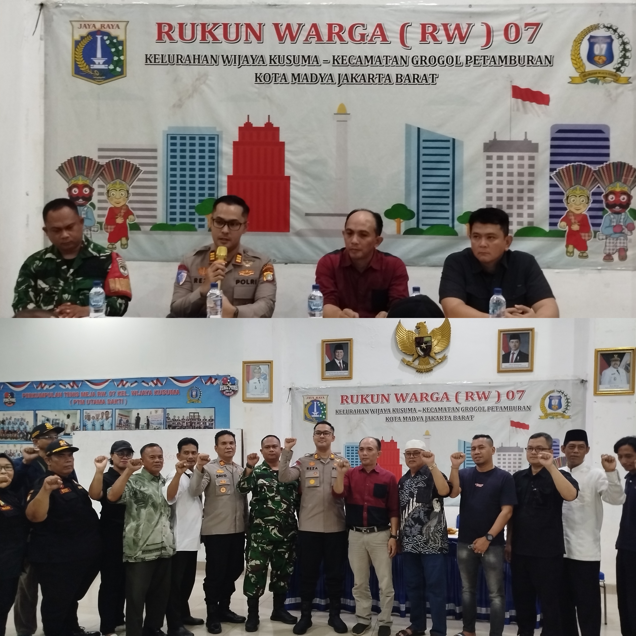 “Jaga Jakarta” di Grogol Petamburan: Kapolsek Reza Aditya Galang Sinergi Warga RW 07 Wijaya Kusuma, Tekan Curanmor hingga Cegah Kebakaran