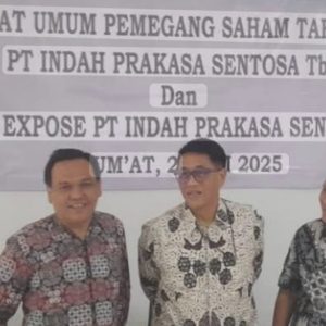 RUPST dan Paparan Publik PT Indah Prakasa Sentosa Tbk, Sahkan Laporan Tahunan 2025