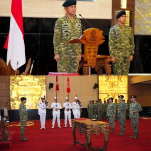 Perkuat Regenerasi Kepemimpinan, Mabes TNI Gelar Sertijab Dansesko TNI dan Pangkogabwilhan II