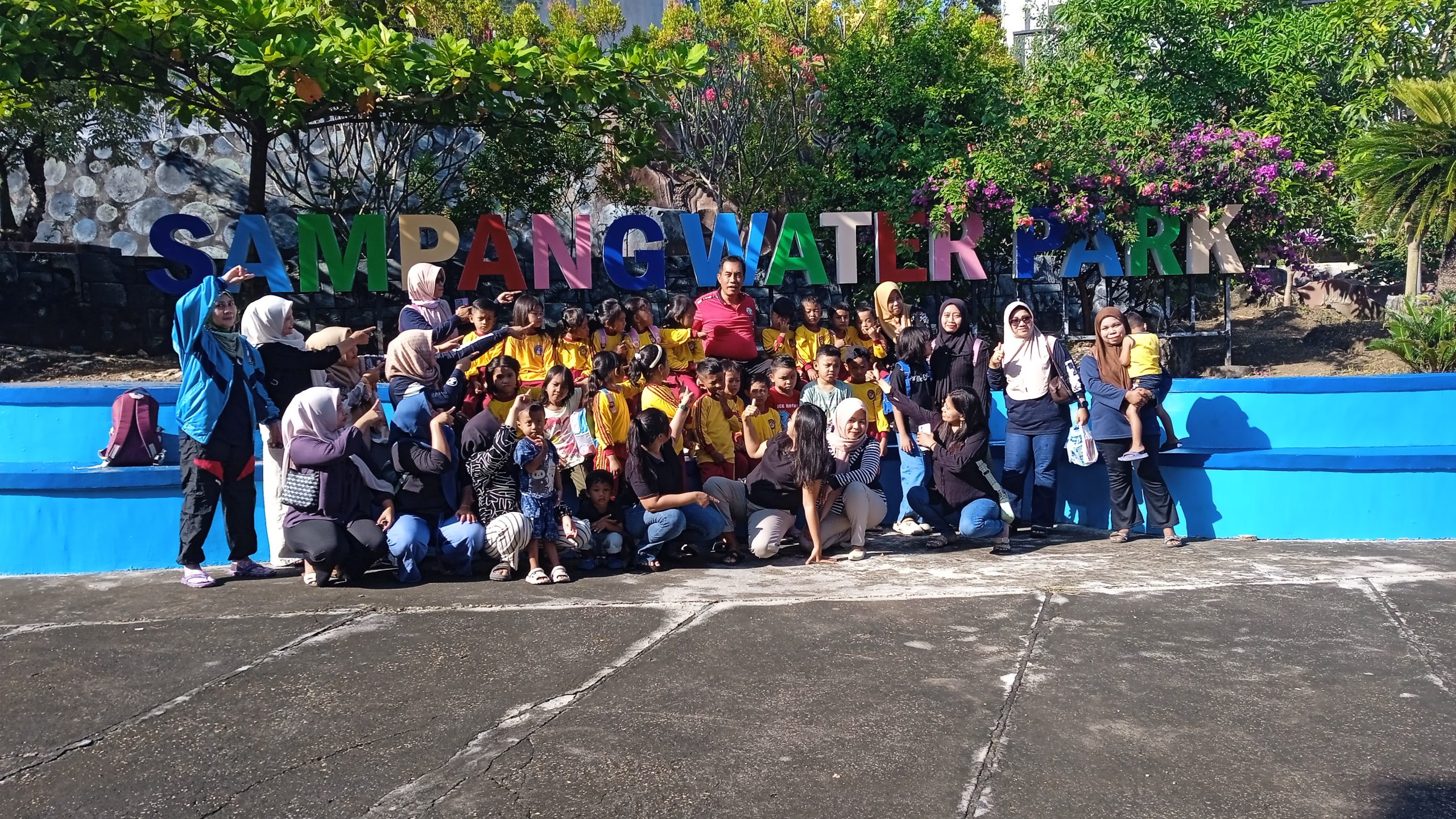 Tk Pembangunan DWP Bersama Owner Sampang Water Park Aba Toha