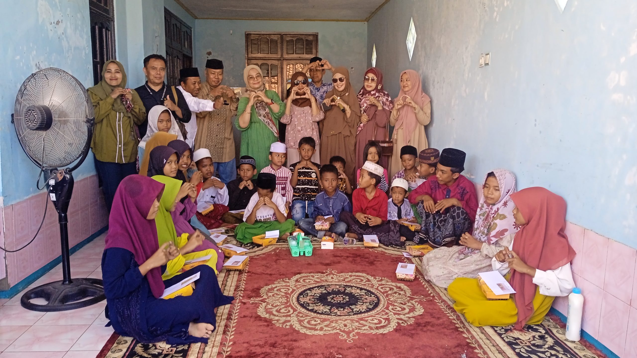 Jalur Langit,  Menebar Kebaikan Kepada Anak Yatim Bersama Bang Sabbih Alumni SMANSA 88