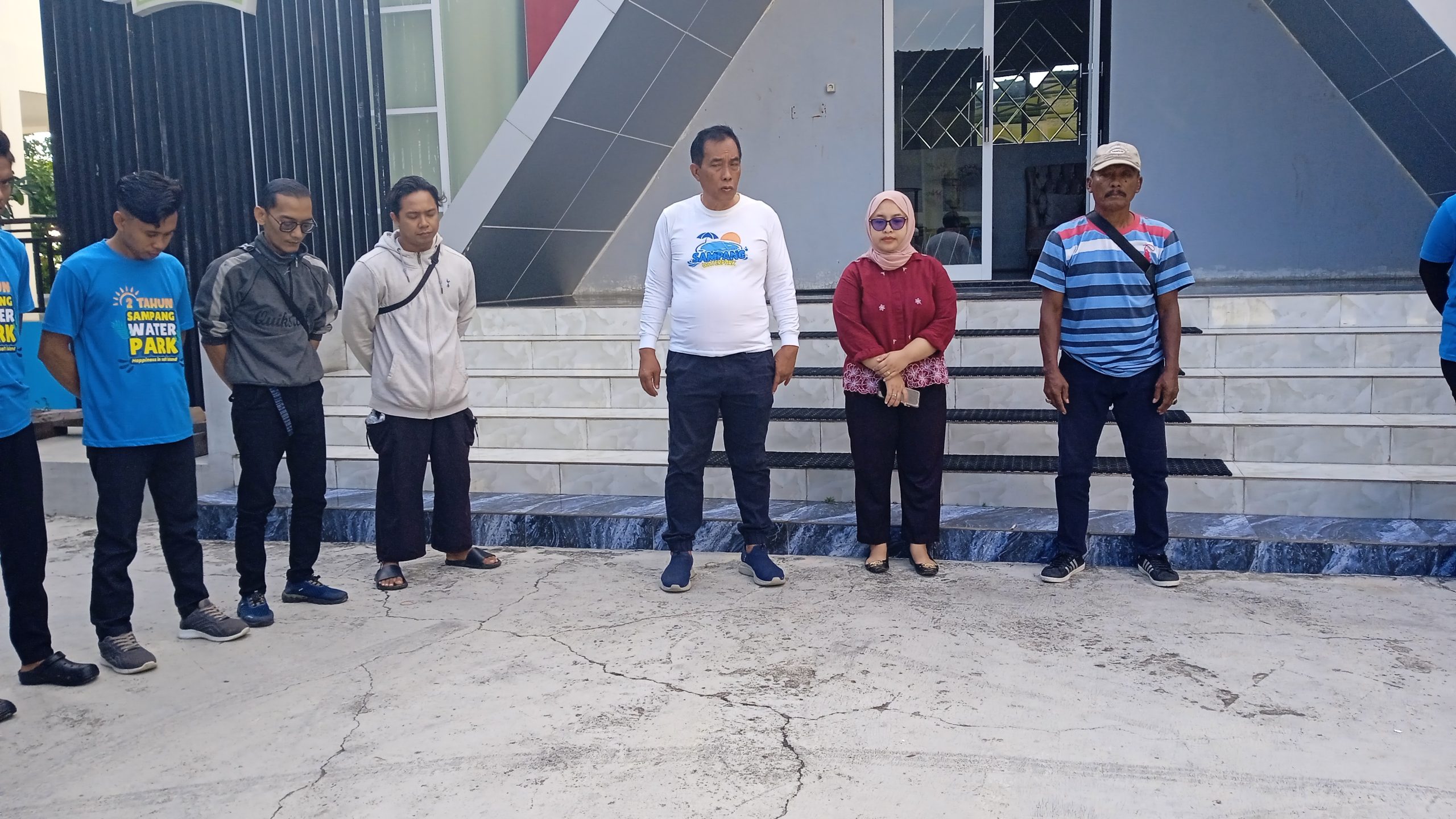 Briefing Kedua Bersama Owner Sampang Water Park di Tahun 2026 Tekankan Kebersamaan dan Kekompakan