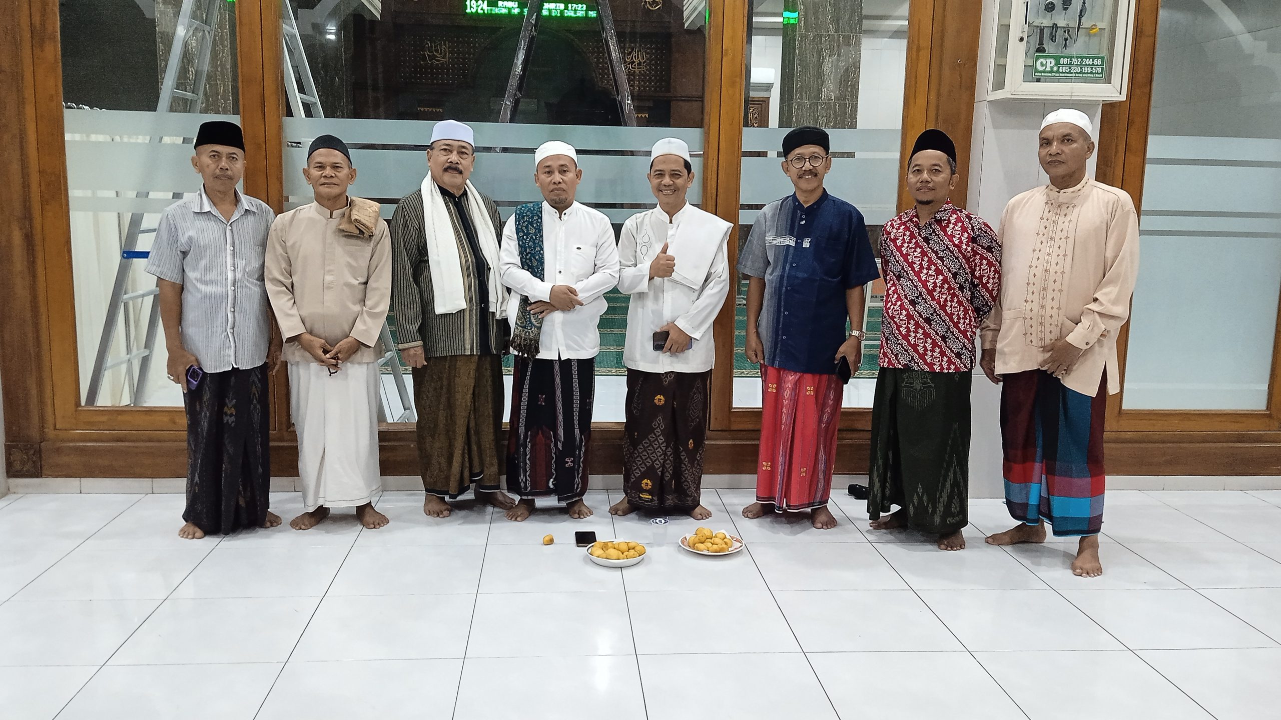 Rapat Teknis Pelaksanaan Santunan Anak Yatim 10 Muharram di Masjid  Al Ikhlas Selong Permai II