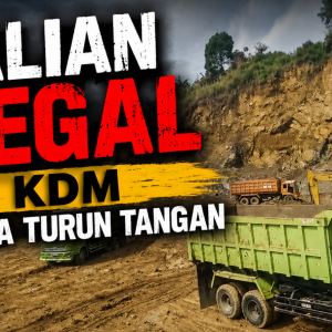 SURAT EDARAN GUBERNUR DIABAIKAN, GALIAN C ILEGAL DI BOGOR NEKAT BEROPERASI DENGAN TRUK TRONTON