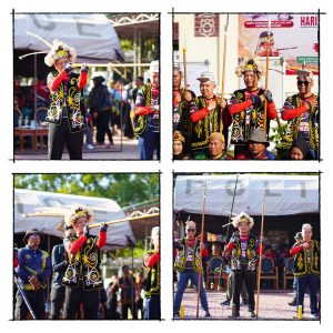 Angkat Kearifan Lokal, Polres Kutim Gelar Lomba Menyumpit Meriahkan Hari Bhayangkara Ke-80