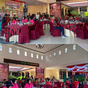 Kapolres Kutim Gelar Nobar Presisi Piala Dunia 2026 Pererat Sinergi Bersama Forkopimda Dan Masyarakat