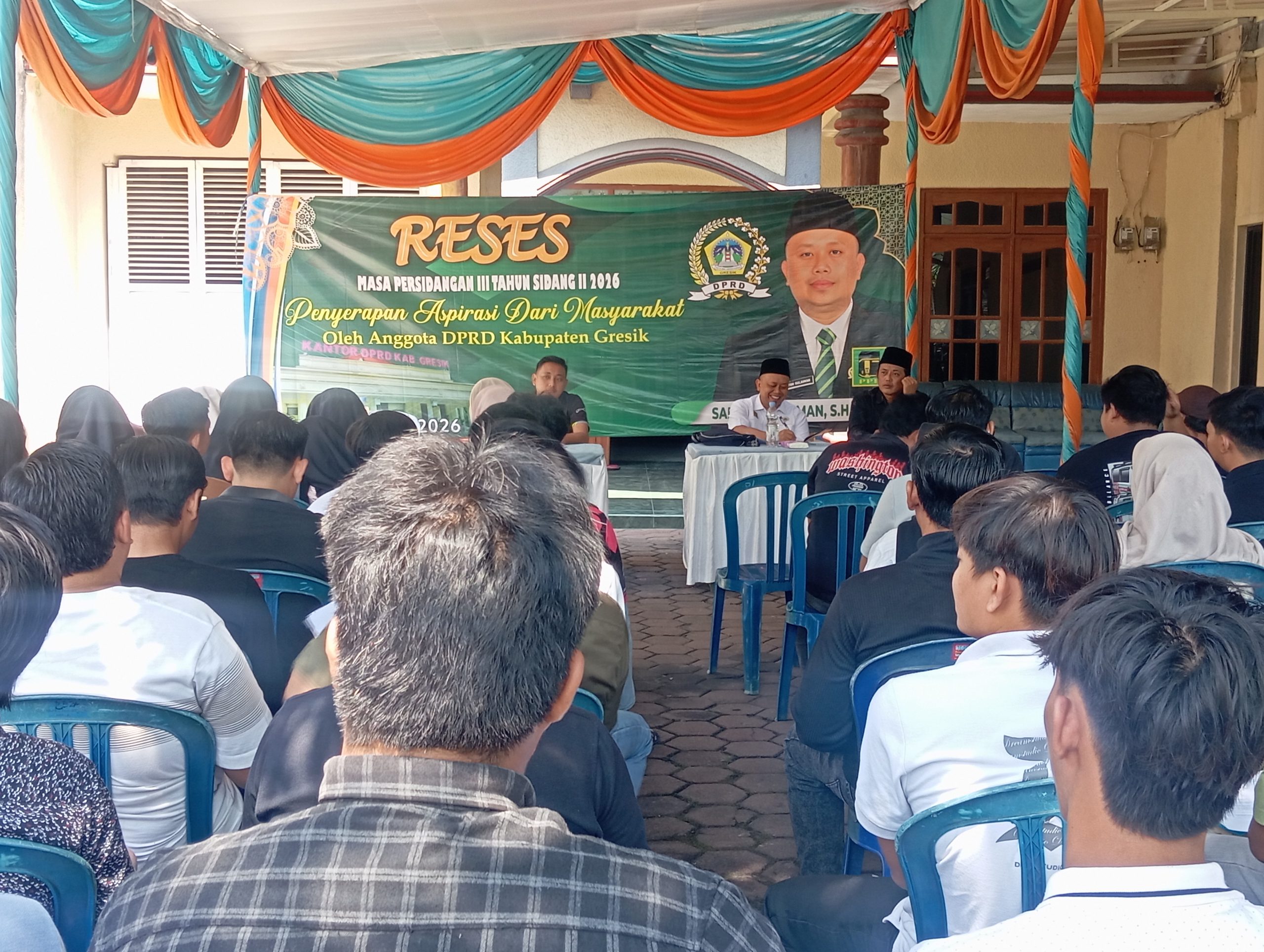 Anggota DPRD Gresik Fraksi PPP Sultan Gelar Reses di Desa Sidojangkung, Serap Aspirasi Pemuda Karang Taruna