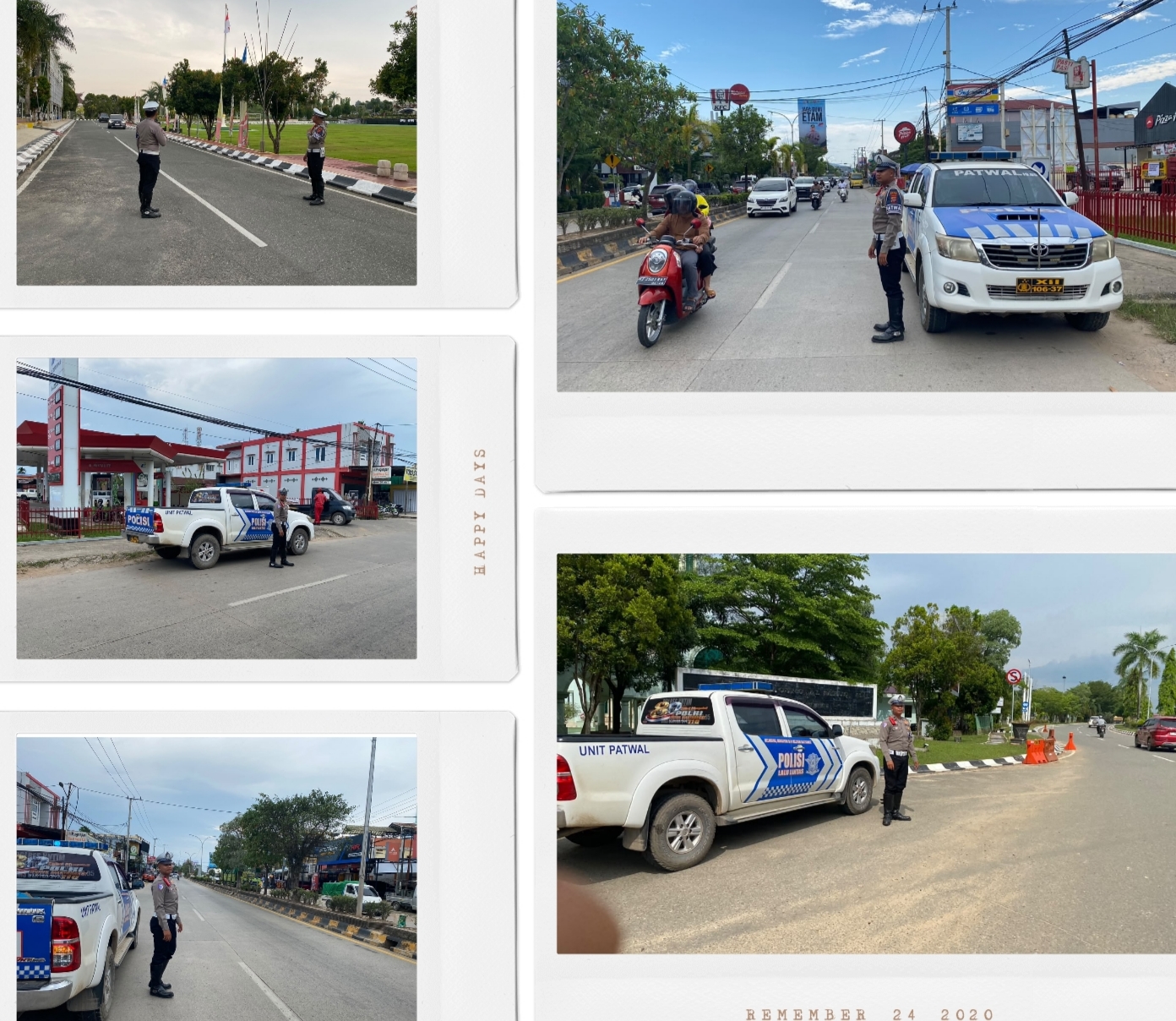 Satlantas Polres Kutim Intensifkan Patroli Turjawali Dan ETLE Mobile Wujudkan Lalu Lintas Aman Dan Tertib