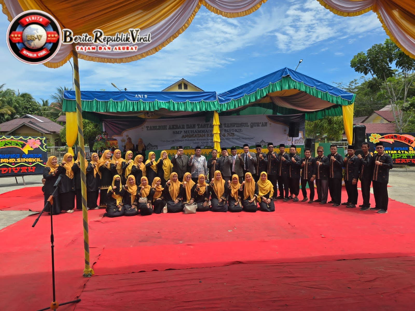 Wisuda Tahfidz SMP Muhammadiyah Aceh Singkil, Bupati Oyon: Jaga Hafalan Al-Qur’an dan Jadilah Kebanggaan Daerah