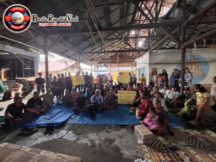 Ratusan Pedagang Pasar Deli Tua Keluhkan Rencana Relokasi, Khawatir Kehilangan Mata Pencaharian