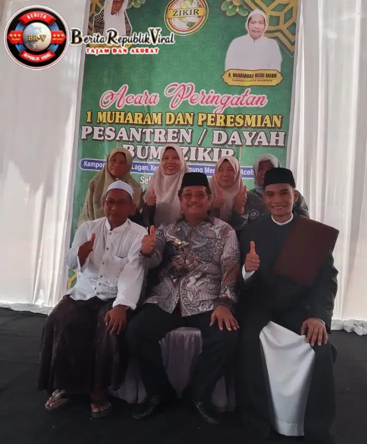Peringati 1 Muharram 1448 H, Bupati Aceh Singkil Resmikan Pondok Pesantren dan Dayah Bumi Zikir