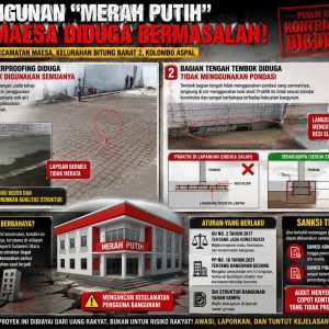 Dugaan Pelanggaran Fatal Proyek ‘Merah Putih’: Besi Sloof Jadi Pengganti Pondasi!
