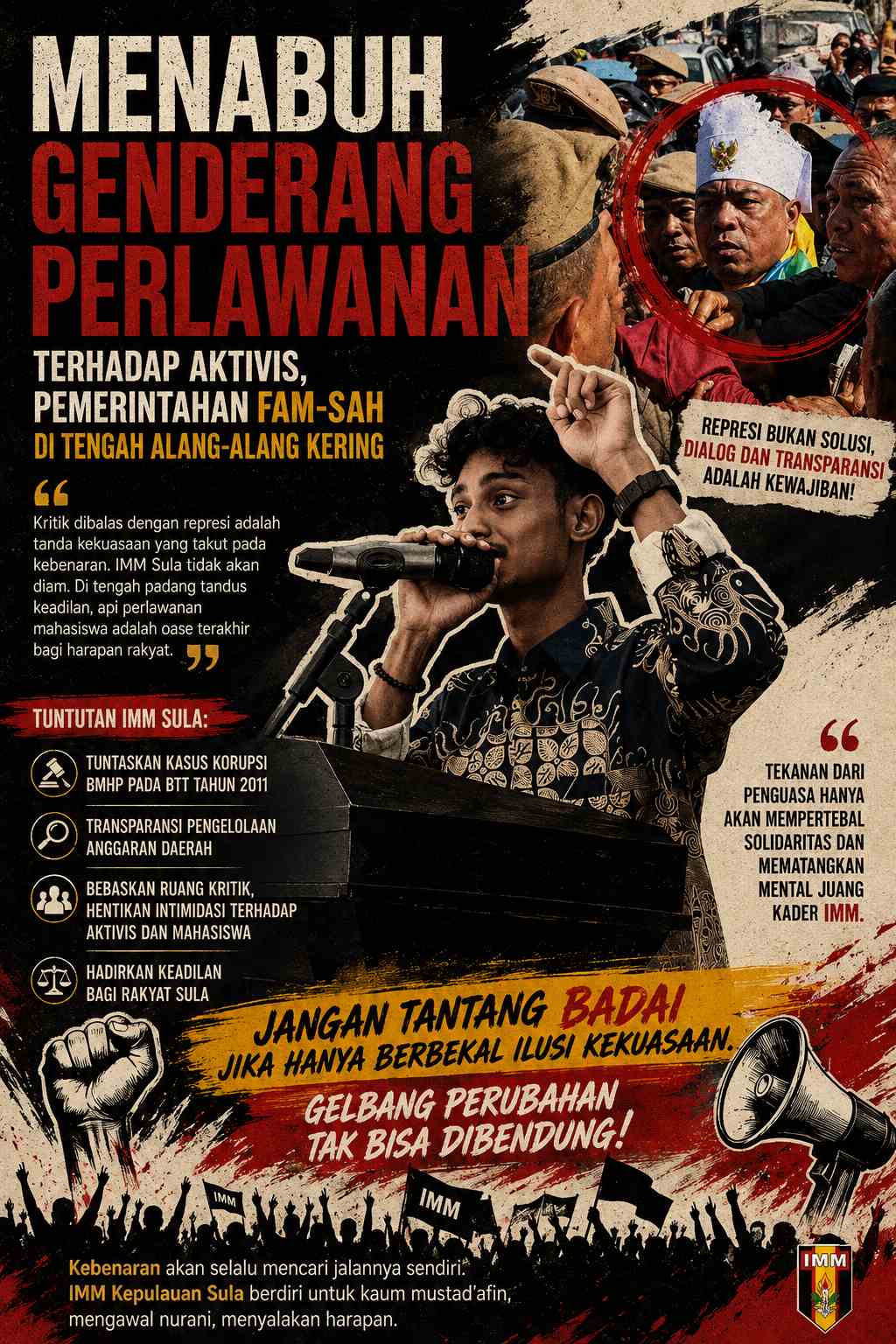Membungkam Aktivis, Menyulut Api: Sula di Ambang Gelombang Perlawanan